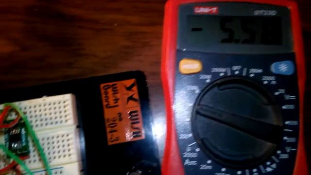 Arduino + AD8400 resistor смотреть онлайн