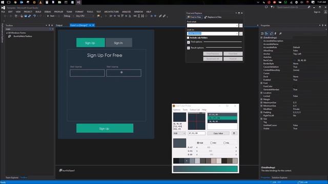 Modern Flat Design Form Login - VB.NET and C# Bunifu Ui 1.5 смотреть онлайн