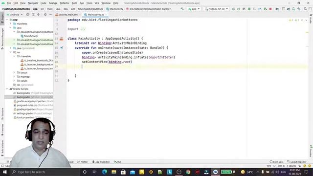 Floating Action Button in Android Studio | | Dr Vipin Classes смотреть онлайн