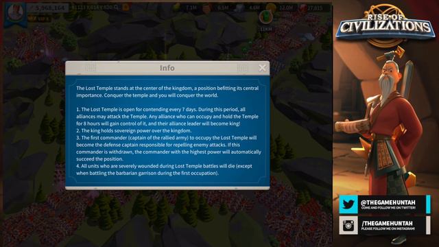 THE LOST TEMPLE ATTACK in Kingdom 123 | Rise of Civilizations #57 смотреть онлайн
