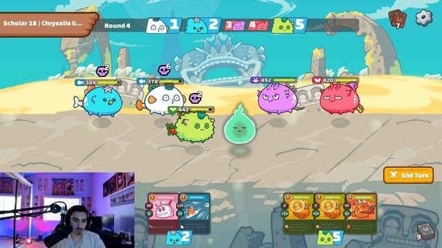Axie Infinity -1400mmr Doubletalk Aqua смотреть онлайн