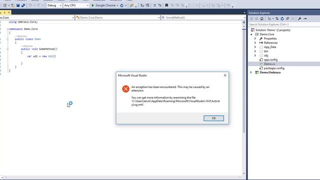 Visual Studio 2015 Crash Fix - Extensions смотреть онлайн