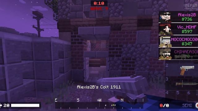 Minecraft Block Front Mod - Zombie game #1 смотреть онлайн