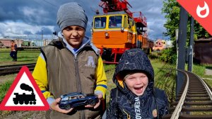 Интересные служебные поезда и заброшенная железная дорога/ смотрим поезда и заброшки