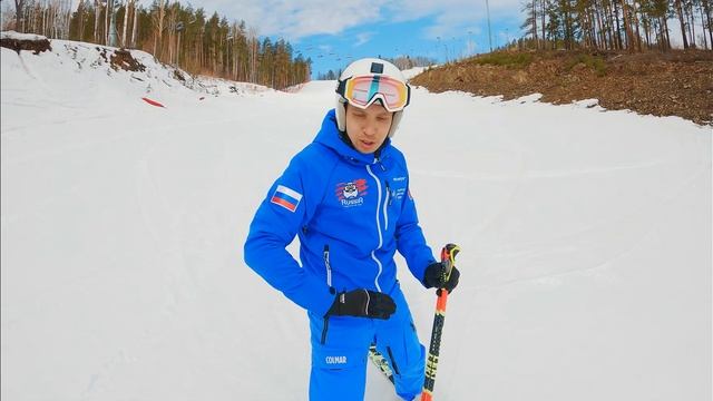 Карвинг: Перекантовка. Горные лыжи обучение смотреть онлайн