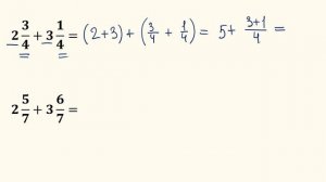 Как сложить обыкновенные дроби с одинаковыми знаменателями