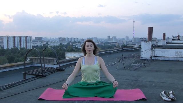 День 63 из 92. Зелёная медитация на крыше. Анахата. смотреть онлайн