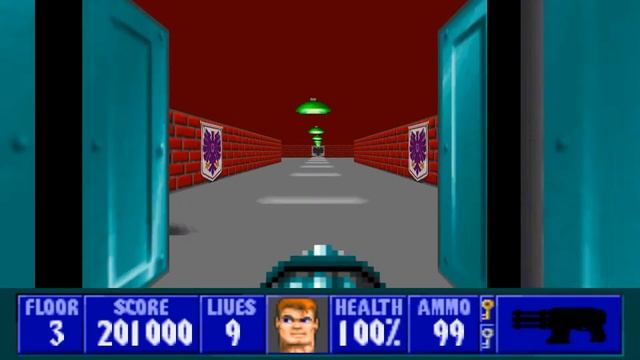 Wolfenstein 3D - Episode 4, Floor 3 смотреть онлайн