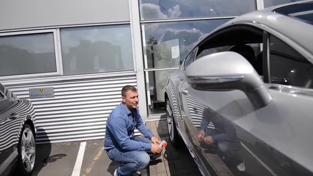 Осмотр Bentley Continental GT в Германии смотреть онлайн