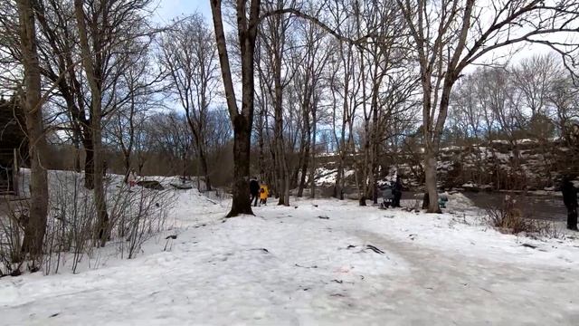 Водопад Ягала Эстония. смотреть онлайн