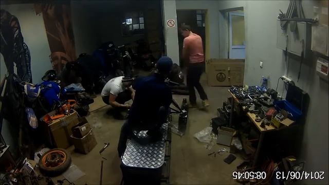 Сборка снегохода ICE DEER 170 | TIMELAPSE | BIKE18.RU