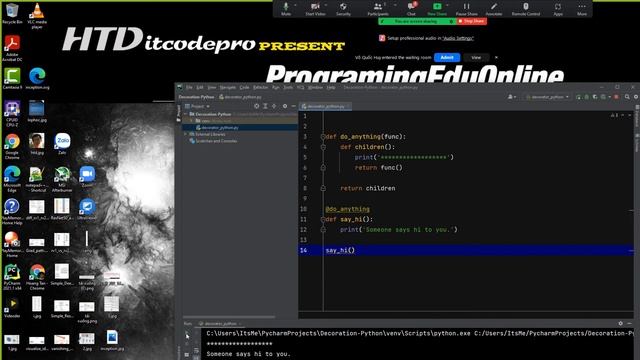 Decorator trong python смотреть онлайн