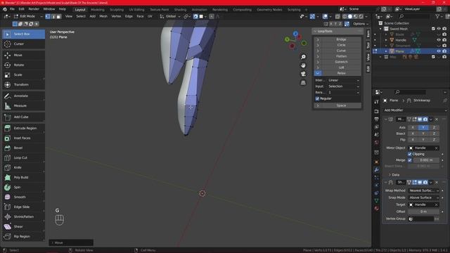 Blender 3.4 Beginner Tutorial - Easy Retopology With F2 in Blender! смотреть онлайн