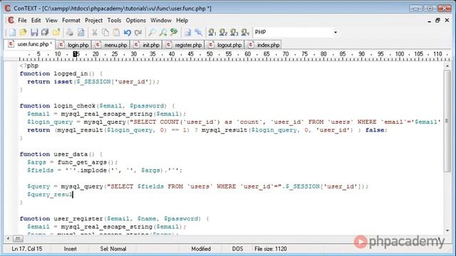 PHP Image Upload Website 246 User Login Part 2 смотреть онлайн