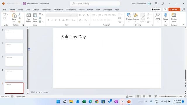 Automatic Data Transfer Excel to PowerPoint смотреть онлайн