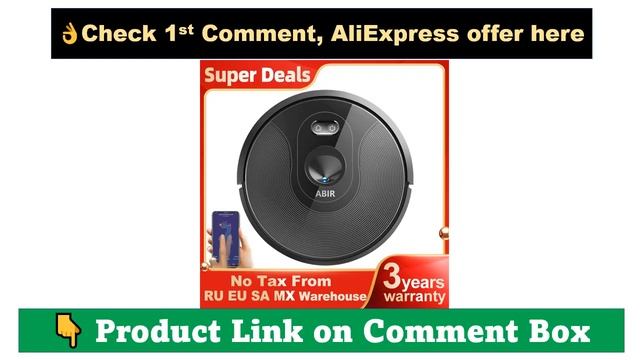 ABIR X6 Robot Vacuum Cleaner смотреть онлайн