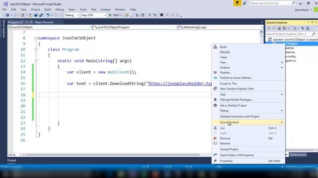 C# tips and tricks 7 - Converting JSON data to C# Object (jsonplaceholder.typicode and json2csharp смотреть онлайн