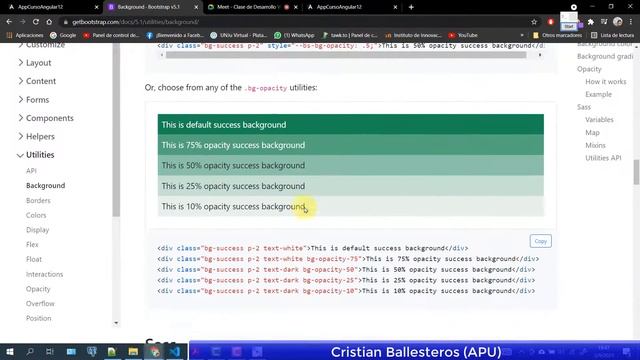 Bootstrap 5 + Angular 12 usando contenedores background border y shadows смотреть онлайн