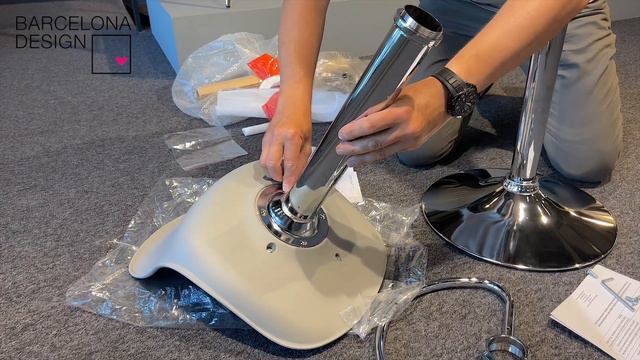 Сборка барного стула ORLANDO смотреть онлайн