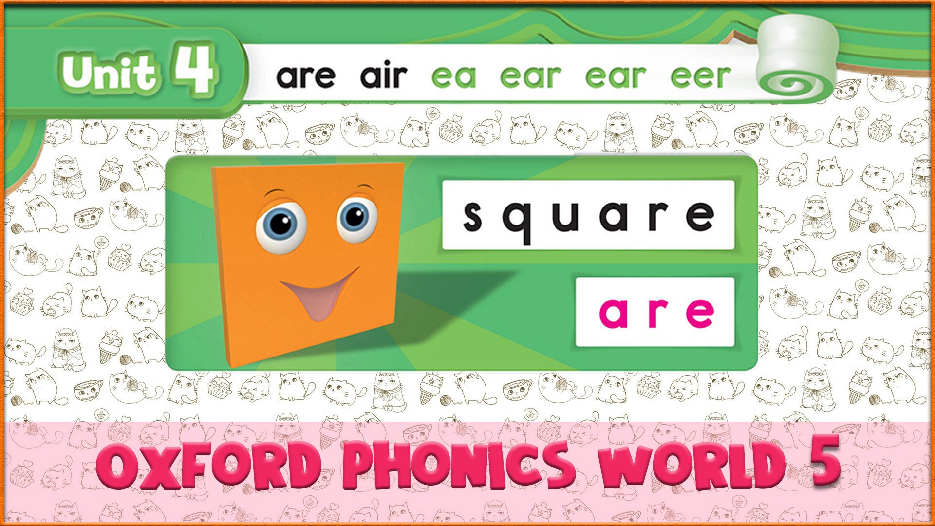 | are | Oxford Phonics World 5 - Letter Combinations. #22 смотреть онлайн