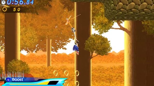 Sonic Generations 3DS - Modern Mushroom Hill смотреть онлайн