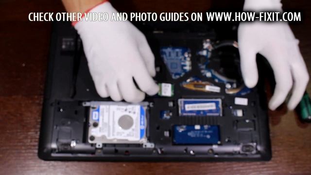 Lenovo G50-30, G50-45, G50-70 Wi-Fi card replacement смотреть онлайн