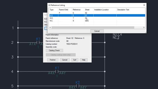 AutoCAD Electrical Cross Reference all command details and its uses.. смотреть онлайн