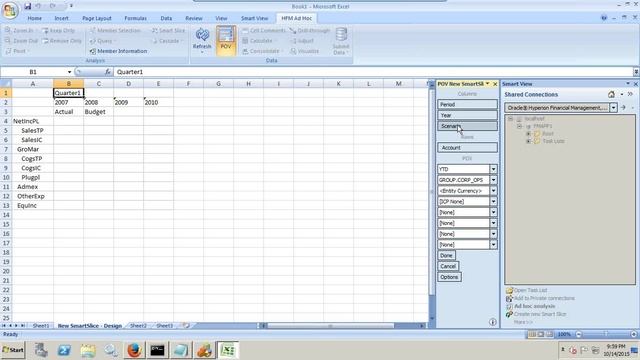 HFM Smart Slice Activity#1 | Smartview Reporting | HFM Smartview | Financial Reporting смотреть онлайн