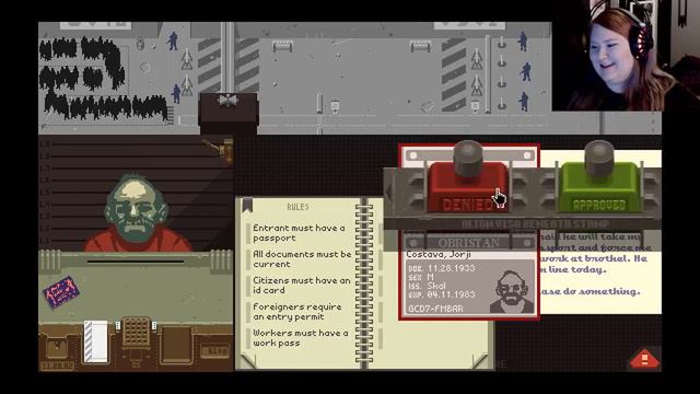 Another Day, Another Explosion - Papers, Please #2 смотреть онлайн