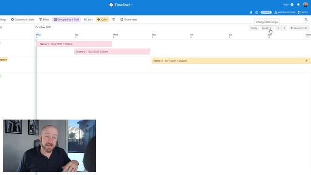 The Timeline View in Airtable | How to plan resources over time смотреть онлайн