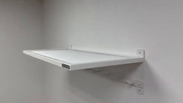 ВЕШАЛКА НАСТЕННАЯ С ПОЛКОЙ и крючками белая, Spacy смотреть онлайн