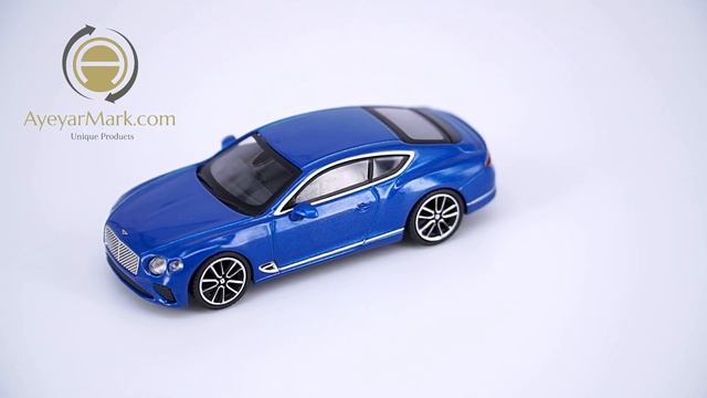 MINIGT (1:64) Bentley Continental GT 2018 Sequin Blue MGT00094 смотреть онлайн