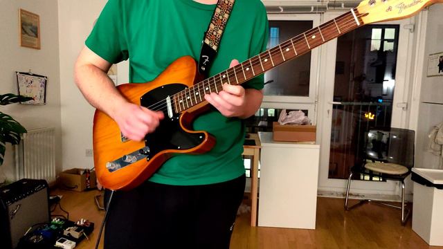 Swing Jazz Jam Impro with my American Performer Telecaster смотреть онлайн