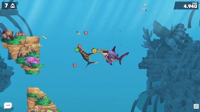 HUNGRY SHARK ARENA!!! NEW PVP HUNGRY SHARK GAME!!! смотреть онлайн