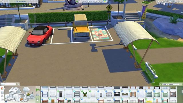 i built an Eco REC CENTER in the Sims 4 \ growing together speed build \ Recreation center remake смотреть онлайн