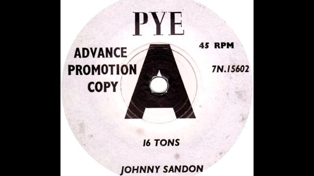Johnny Sandon - 16 Tons (Merle Travis Cover) смотреть онлайн