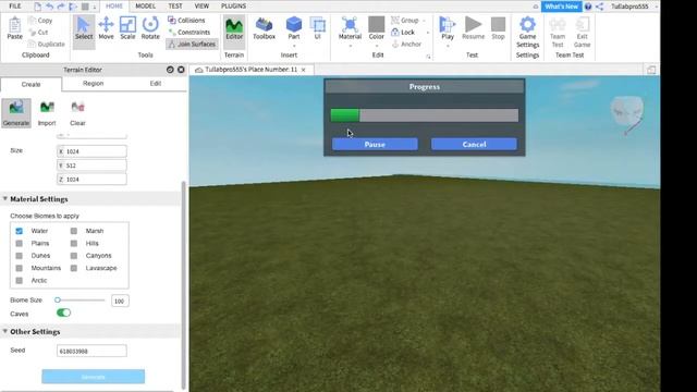 How to make a sea in roblox studio! смотреть онлайн