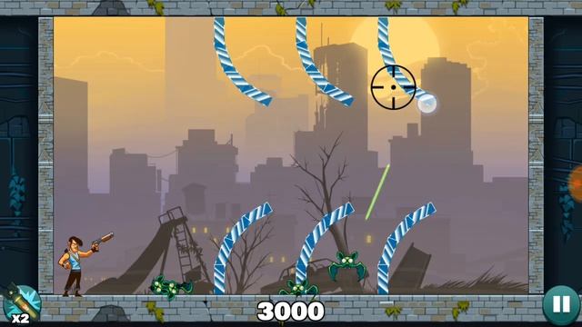 Stupid Zombies Walkthrough Chapter 3 Stage 2 Levels 31 - 60 Shotgun and Magnets смотреть онлайн