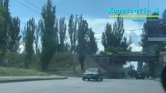 Херсон. 26.06.2022 г. Что сегодня ездит в городе. Ситуация на дорогах. смотреть онлайн