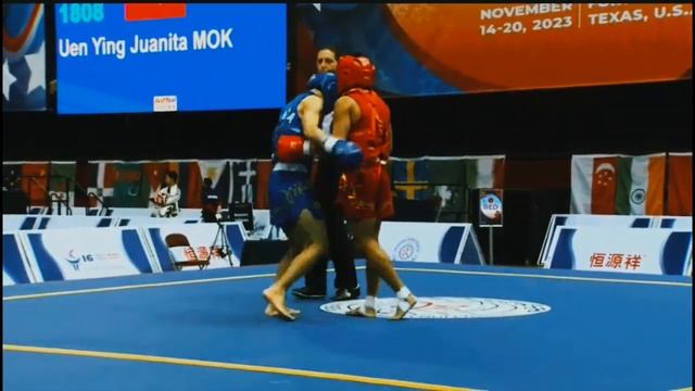 Carlos Jr. Baylon (PHI) vs Minjung Hong (KOR) | Wushu Sanda 56kg Fight Highlights смотреть онлайн