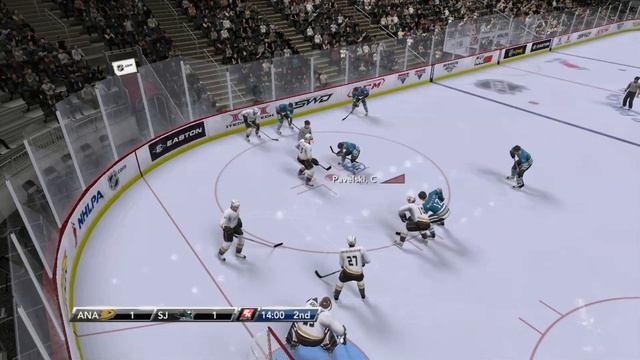 NHL 2K9 (Xbox 360) Ducks vs Sharks смотреть онлайн