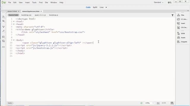 bootstrap glyphicon смотреть онлайн