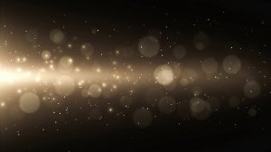 Анимированный абстрактный темный фон: Золотой луч света
