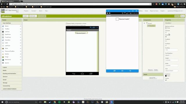 Build Android Apps with App Inventor 2 - Component Spotlight Checkbox Edited смотреть онлайн