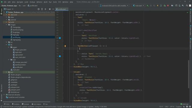 Flutter Firebase Verify Email Address Tutorial - Flutter 2.5 Null Safety Tutorial for Beginners 202 смотреть онлайн