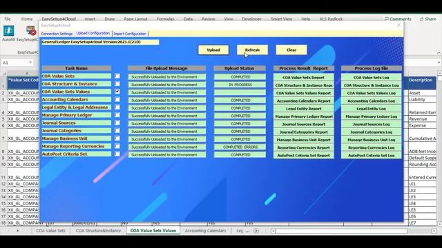 GL COA Value Sets Values смотреть онлайн