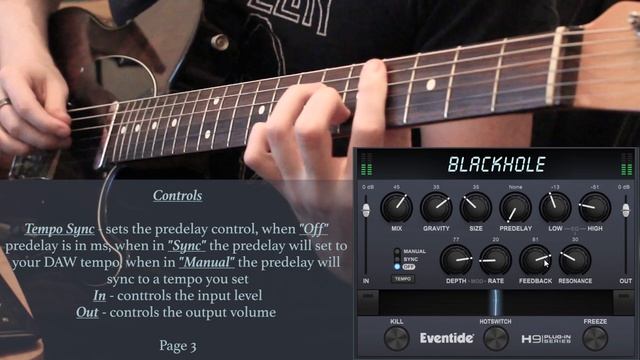 Eventide - Blackhole Reverb - Guitar Demo (Ambient Plugin) смотреть онлайн