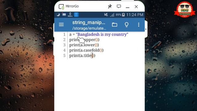 String case bangla tutorial | Python смотреть онлайн
