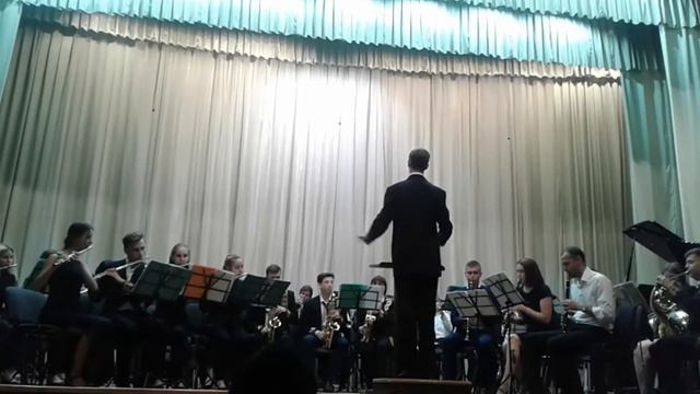 ГОС экзамен по дирижированию. Духовой оркестр - Smoke on the water смотреть онлайн