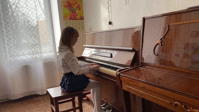 P. Zakharov "Autumn Sketch"Dubovaya Alice 8 years old teacher Usenko Oksana смотреть онлайн